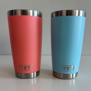 Yeti- Rambler Tumbler with MagSlider Lid - 20 fl. oz. (Pair)